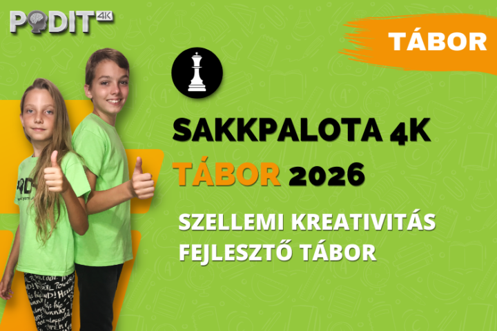 Sakkpalota 4K - PODIT Sakkakadémia TÁBOR 2026